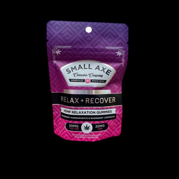Relax & Recover 20Mg Delta 8 + 20Mg CBD Gummies