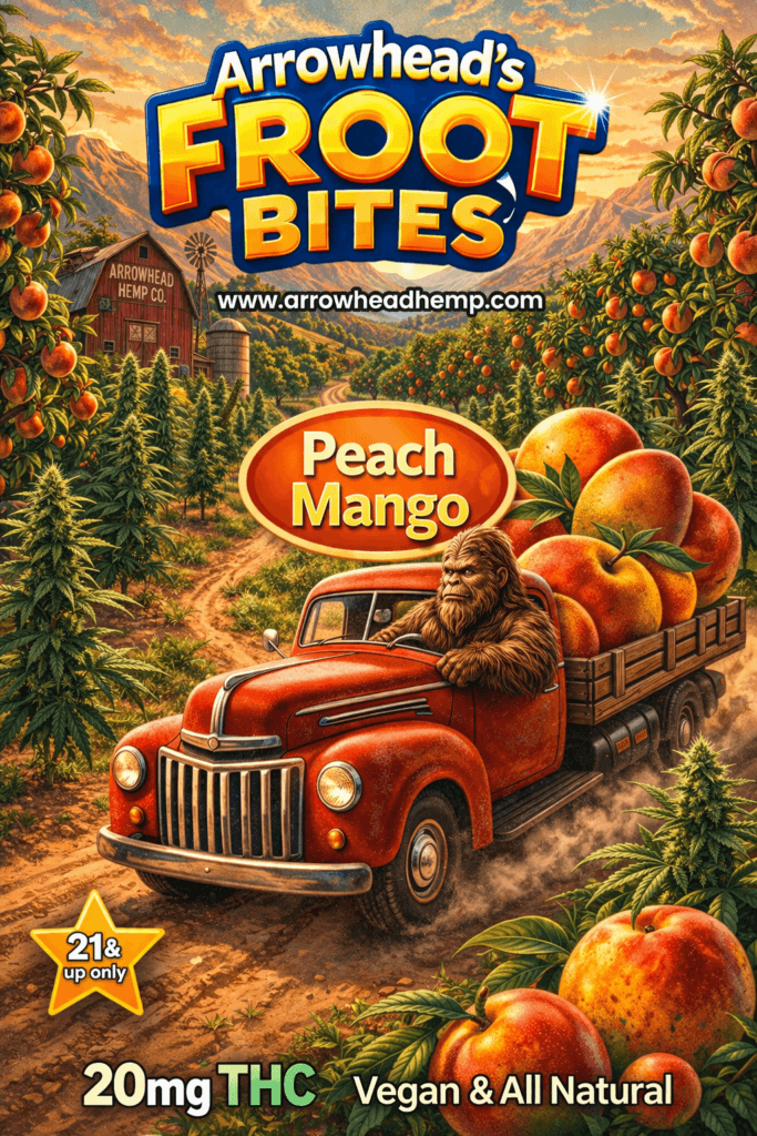 20MG Delta 9 FROOT Bites (vegan, gluten-free & all natural)