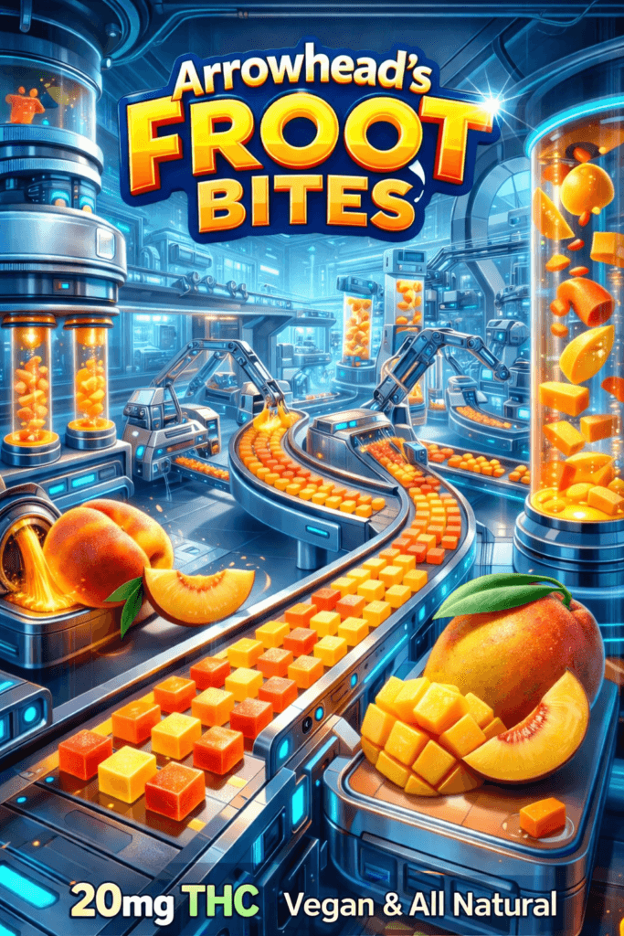 20MG Delta 9 FROOT Chews (vegan, gluten-free & all natural)